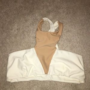 Citrine  swim top
